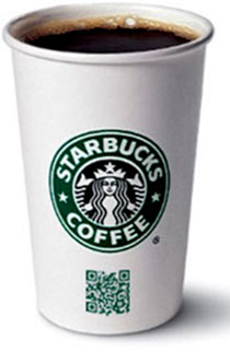 starbucks ما هو كود الإستجابة السريع QR Code